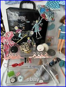 Vintage Ideal Brunette Beautiful Tammy 60's HTF Pearl Necklace Outfits HUGE LOT