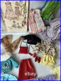 Vintage Ideal Brunette Beautiful Tammy 60's HTF Pearl Necklace Outfits HUGE LOT