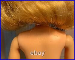 Vintage Ideal Tammy Doll-Made in Japan- Lot Gorgeous Long Lemon Blonde Hair Rare