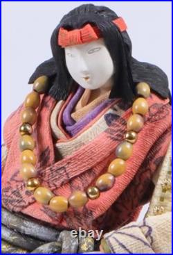 Vintage Interior doll made of papier-mâché Empress Jingu by Mitsuko Kamimoto Vintage Interior doll made of papier-mâché Empress Jingu by Mitsuko Kamimoto