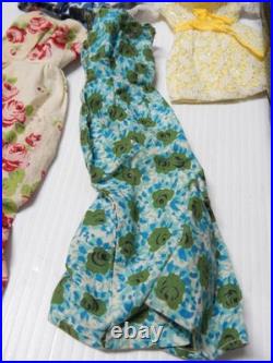 Vintage Japan 1966 Twiggy /casey Barbie Doll + 1963 Pony Tail Case, + Clothing