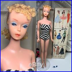 Vintage Japan #4 Number Four Ponytail Barbie Teenage Fashion Doll Mattel