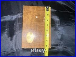 Vintage Japan Bisque Quintuplet Dolls Set 5 I Magnin Box & Pouch