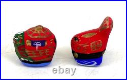 Vintage Japan Folk Toy Clay Doll Karatsu Kunchi FestivalHikiyama set of14 EL0262
