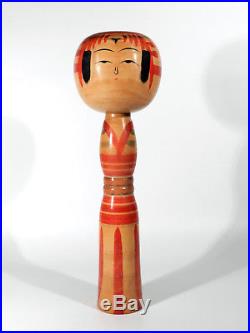 Vintage Japan KOKESHI Holz Puppe °° signiertes Unikat °° wooden japanese Doll