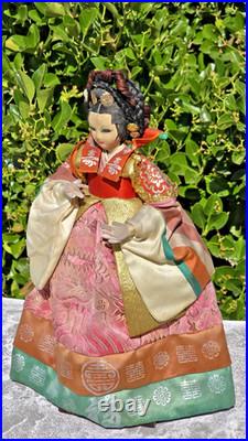 Vintage Japanese Artist Shinzenbi Ningyo Kenkyusho Hand Made Traditional Doll