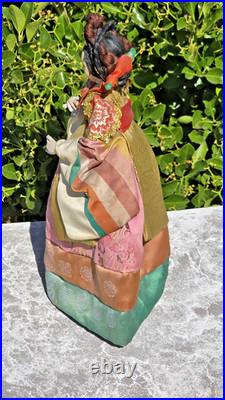 Vintage Japanese Artist Shinzenbi Ningyo Kenkyusho Hand Made Traditional Doll