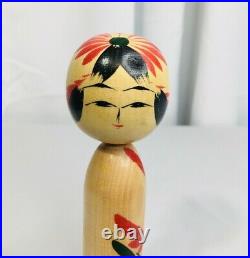 Vintage Japanese Asian Yamaha Hand Painted Kokeshi Wooden 6 Doll Signed