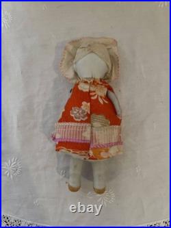 Vintage Japanese Bisque Doll Sakura Bisque Mignonette Antique Retro 1920-1940 Vintage Japanese Bisque Doll Sakura Bisque Mignonette Antique Retro 1920-1940