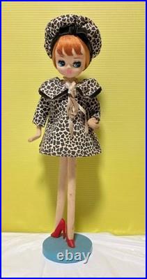 Vintage Japanese Bradley Pose Big Eye Kawaii Showa Fashion Doll Sakura retro