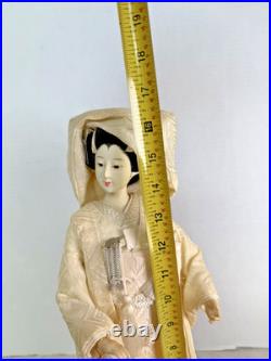 Vintage Japanese Bride Doll in Wedding Kimono Sukiyo Doll Research Institute New