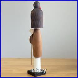 Vintage Japanese Creative Kokeshi Doll 45cm 17.7 Girl Folk Art Handmade Japan