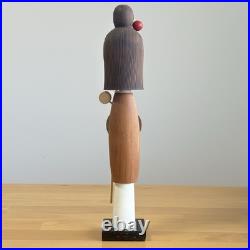 Vintage Japanese Creative Kokeshi Doll 45cm 17.7 Girl Folk Art Handmade Japan