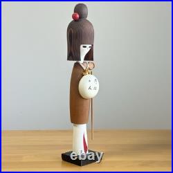 Vintage Japanese Creative Kokeshi Doll 45cm 17.7 Girl Folk Art Handmade Japan