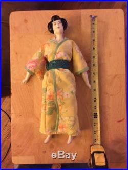 Vintage Japanese Doll 15 Inch Tall! REAR