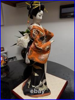 Vintage Japanese Doll 17 Kimono Geisha Maiko Traditional Folk Craft Japan