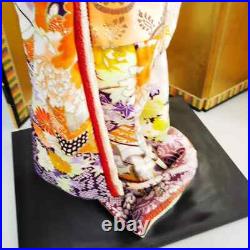 Vintage Japanese Doll Beautiful Geisha in beautiful Kimono Elegant lady 21 53cm Vintage Japanese Doll Beautiful Geisha in beautiful Kimono Elegant lady 21 53cm