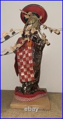 Vintage Japanese Doll, Geisha in Kimono