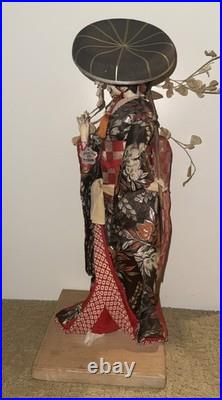 Vintage Japanese Doll, Geisha in Kimono