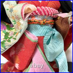Vintage Japanese Doll Kimono / Excellent condition Antiques