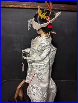 Vintage Japanese Doll Kimono Geisha Bride 23 in