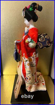 Vintage Japanese Doll Kimono Geisha Maiko Bell Sukiyo