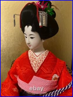 Vintage Japanese Doll Kimono Geisha Maiko Bell Sukiyo