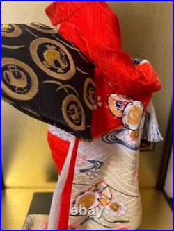 Vintage Japanese Doll Kimono Geisha Maiko Bell Sukiyo