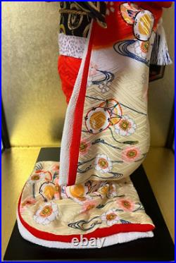 Vintage Japanese Doll Kimono Geisha Maiko Bell Sukiyo