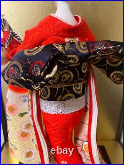 Vintage Japanese Doll Kimono Geisha Maiko Bell Sukiyo