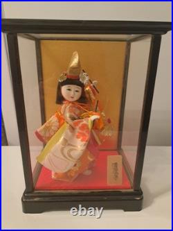 Vintage Japanese Doll in Case