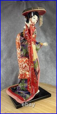 Vintage Japanese Fuji Doll Kimono Geisha Maiko Traditional Folk Craft Japan 22