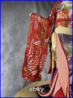 Vintage Japanese Fuji Doll Kimono Geisha Maiko Traditional Folk Craft Japan 22