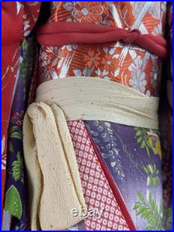 Vintage Japanese Fuji Doll Kimono Geisha Maiko Traditional Folk Craft Japan 22