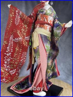 Vintage Japanese Fuji Doll Kimono Geisha Maiko Traditional Folk Craft Japan 22