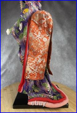 Vintage Japanese Fuji Doll Kimono Geisha Maiko Traditional Folk Craft Japan 22