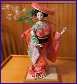 Vintage Japanese Fuji Doll Kimono Geisha Maiko Traditional Folk Craft Japan (B)