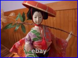Vintage Japanese Fuji Doll Kimono Geisha Maiko Traditional Folk Craft Japan (B)