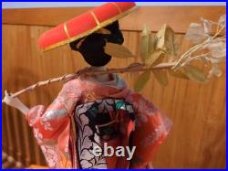 Vintage Japanese Fuji Doll Kimono Geisha Maiko Traditional Folk Craft Japan (B)