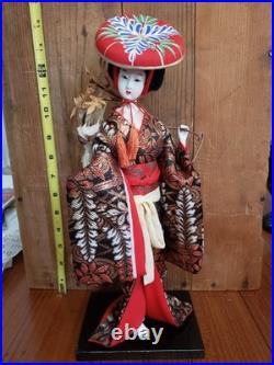 Vintage Japanese Geisha Doll 1970s