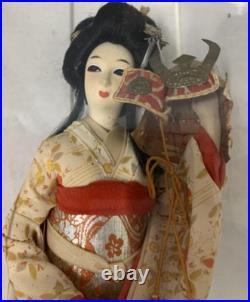 Vintage Japanese Geisha doll crafted design