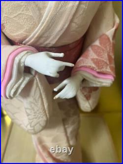 Vintage Japanese Gofun Doll Kimono Geisha Maiko Branch Flower Vintage Japanese Gofun Doll Kimono Geisha Maiko Branch Flower