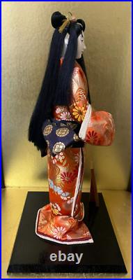 Vintage Japanese Gofun Doll Kimono Geisha Maiko Long Hair Ancient Customes Vintage Japanese Gofun Doll Kimono Geisha Maiko Long Hair Ancient Customes