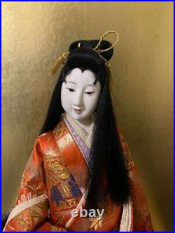 Vintage Japanese Gofun Doll Kimono Geisha Maiko Long Hair Ancient Customes Vintage Japanese Gofun Doll Kimono Geisha Maiko Long Hair Ancient Customes