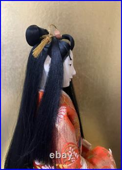 Vintage Japanese Gofun Doll Kimono Geisha Maiko Long Hair Ancient Customes Vintage Japanese Gofun Doll Kimono Geisha Maiko Long Hair Ancient Customes