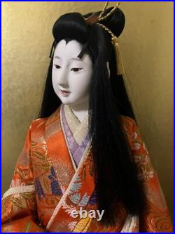 Vintage Japanese Gofun Doll Kimono Geisha Maiko Long Hair Ancient Customes Vintage Japanese Gofun Doll Kimono Geisha Maiko Long Hair Ancient Customes