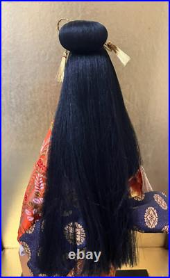 Vintage Japanese Gofun Doll Kimono Geisha Maiko Long Hair Ancient Customes Vintage Japanese Gofun Doll Kimono Geisha Maiko Long Hair Ancient Customes