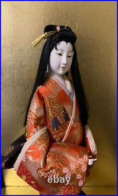 Vintage Japanese Gofun Doll Kimono Geisha Maiko Long Hair Ancient Customes Vintage Japanese Gofun Doll Kimono Geisha Maiko Long Hair Ancient Customes
