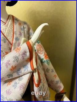 Vintage Japanese Gofun Doll Kimono Geisha Maiko Traditional Folk Craft Japan