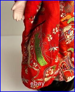 Vintage Japanese Gofun Ichimatsu Doll Girl Bisque Doll Height14.5in(37cm) Vintage Japanese Gofun Ichimatsu Doll Girl Bisque Doll Height14.5in(37cm)